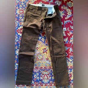 Dark Brown 484 Chino 32x32 - J. Crew